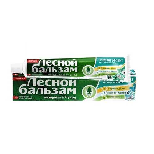 Зубная паста Лесной бальзам Тройной эффект. Двойная мята на отваре трав в L’Occitane