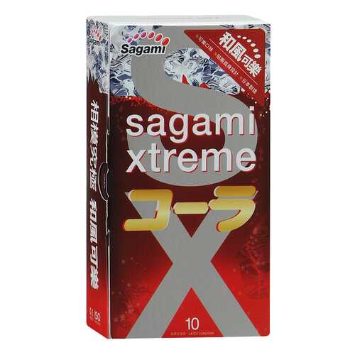 Ароматизированные презервативы Sagami Xtreme Cola 10 шт. в L’Occitane