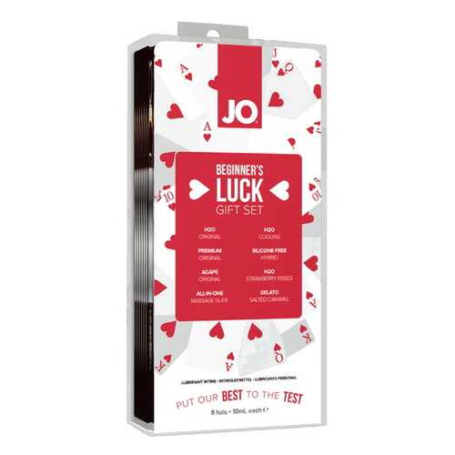 Гель-смазка System Jo подарочный набор саше Beginner’s Luck Kit 8 шт х 10 мл в L’Occitane