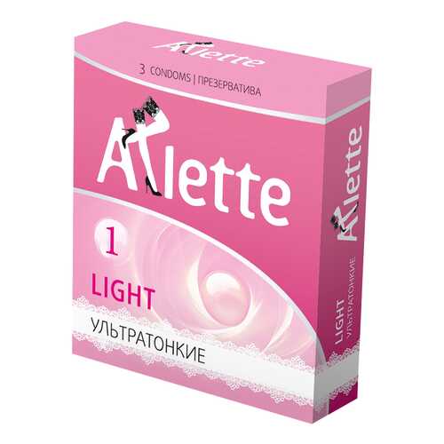 Ультратонкие презервативы Arlette Light 3 шт. в L’Occitane