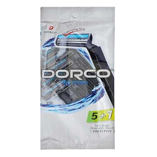 Станок для бритья Dorco TD708N Twin Blade 5 plus 1 Disposable Razors Черный в L’Occitane