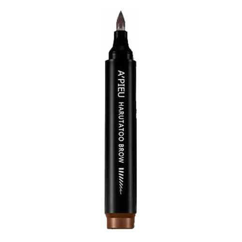 Фломастер для бровей с эффектом тату A'Pieu Harutatoo Brow, оттенок Medium Brown, 4,6 г в L’Occitane