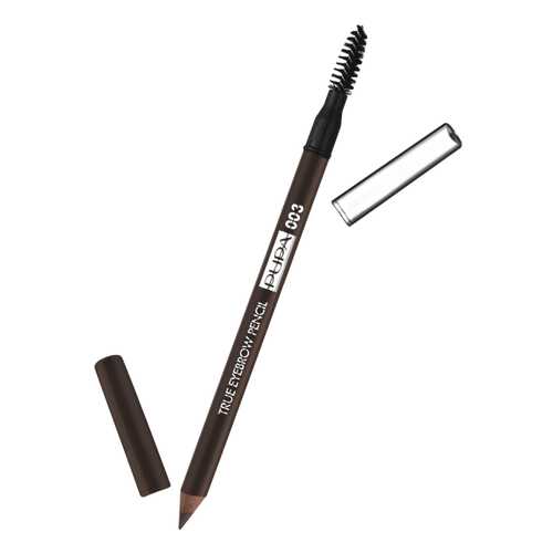 Карандаш для бровей Pupa True Eyebrow Pencil Long-lasting Waterproof 003 Dark Brown в L’Occitane