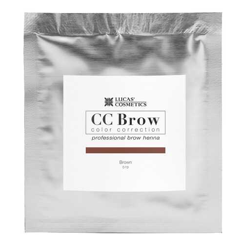 Краска для бровей LUCAS' COSMETICS CC Brow Brown саше 5 гр в L’Occitane