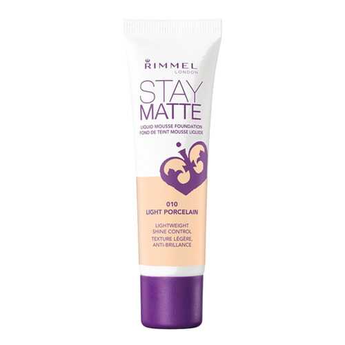 Тональный крем RIMMEL Stay Matte, тон №010 Light Porcelain, 30 мл. в L’Occitane