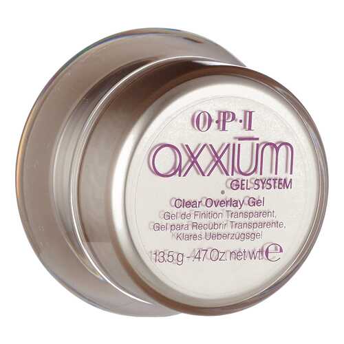 База для ногтей O.P.I Axxium Clear Overlay Gel 10 гр в L’Occitane