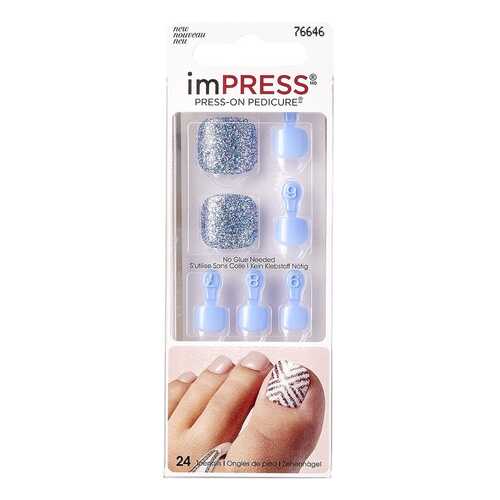 Накладные ногти Kiss Impress Toe Nails BIPT014C 30 шт. в L’Occitane