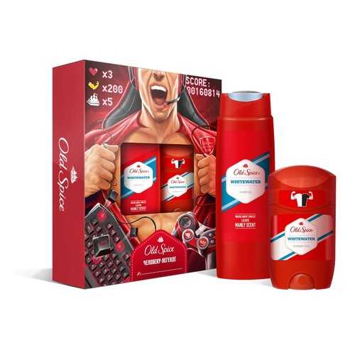 Подарочный набор OLD SPICE Дезодорант WhiteWater 50мл + Гель для душа WhiteWater 250мл в L’Occitane