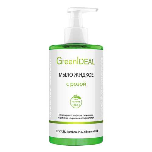 Жидкое мыло GreenIdeal С розой 450 мл в L’Occitane