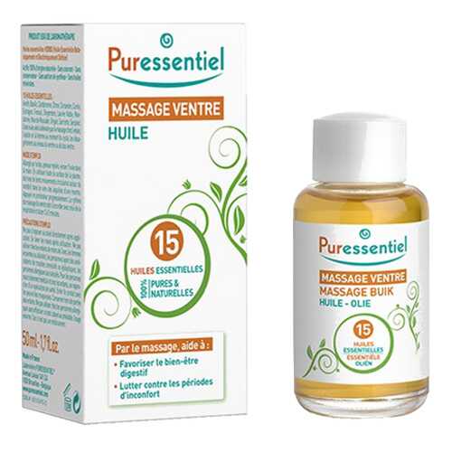 Комплекс масел Puressentiel для массажа живота, 15 эфирных масел, 50 мл в L’Occitane