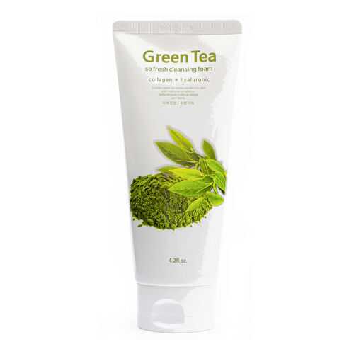 Пена для умывания с зеленым чаем Kkotminam So Fresh Cleansing Foam Green tea 120 мл в L’Occitane