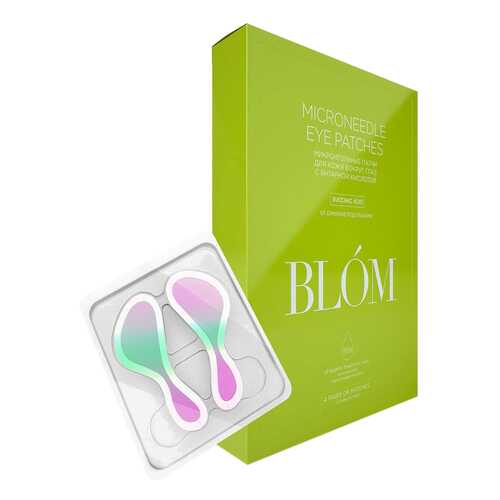 Патчи для глаз BLOM Microneedle Eye Patches Succinic Acid 4 шт в L’Occitane