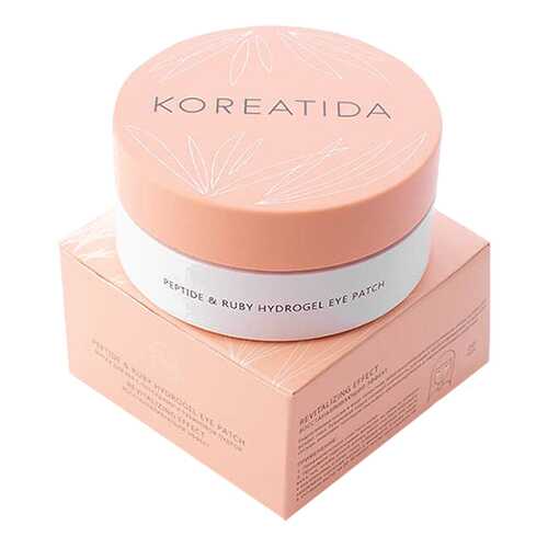 Патчи для глаз KOREATIDA Peptide & Ruby 60 шт в L’Occitane