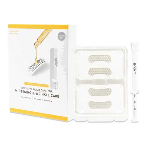 Патчи для лица Snow2+ Magnesium Micro Intensive Multi Care for Wrinkle and Whitening в L’Occitane