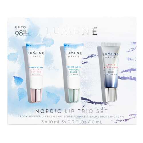 Бальзам для губ Lumene Nordic Hydra Lip Balm Trio Set в L’Occitane