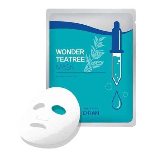 Чудо маска D'RAN Wonder Teatree Mask чайное дерево, 1 шт в L’Occitane