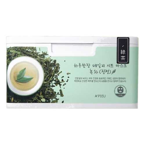 Маска для лица A'Pieu Daily Sheet Mask Green Tea Soothing 350 г в L’Occitane