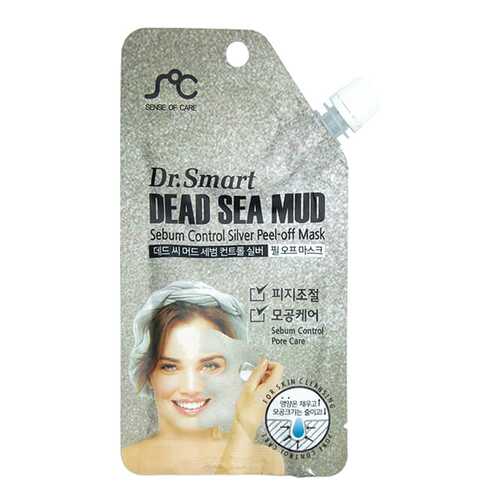 Маска для лица Dr. Smart Dead Sea Mud Sebum Control Silver Peel-Off Mask 25 мл в L’Occitane