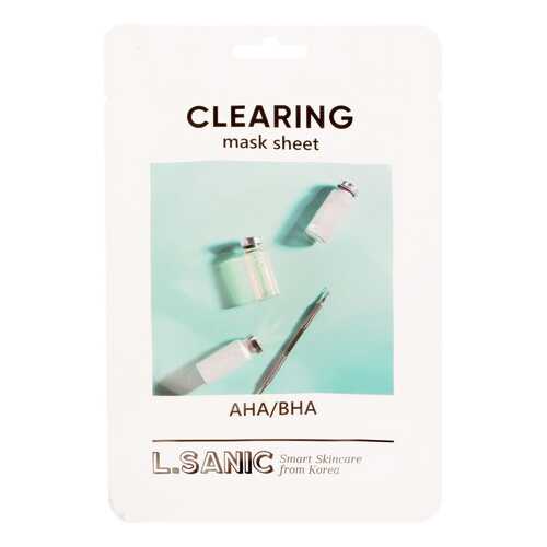 Маска для лица L.SANIC AHA/BHA Clearing Mask Sheet 25 мл в L’Occitane