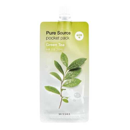 Маска для лица Missha Pure Source Pocket Pack - Green Tea 10 мл в L’Occitane