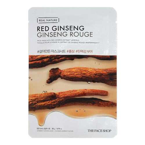 Маска для лица The Face Shop Real Nature Red Ginseng Face Mask 20 г в L’Occitane