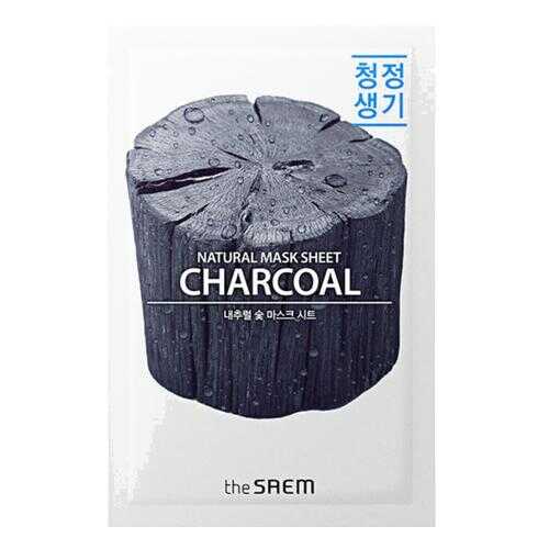 Маска тканевая THE SAEM с древесным углем Natural Charcoal Mask Sheet 21мл в L’Occitane