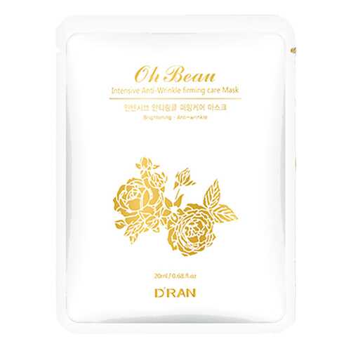 Маска-Уход D'RAN New Ohbeau Intensive Anti-Wrinkle Firming Care Mask против морщин, 1 шт в L’Occitane