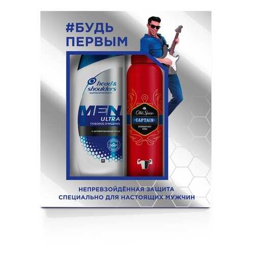 Подарочный набор Head&Shoulders Глубокое очищение с углем 180мл+Old Spice дезодорант 150мл в L’Occitane