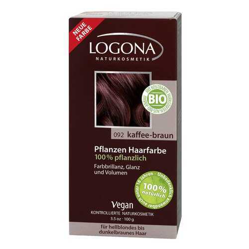 Краска для волос Logona Herbal Hair Colour 092 Coffee Brown 100 г в L’Occitane