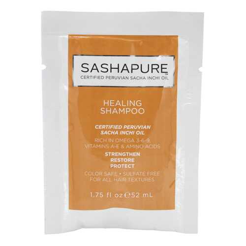 Бессульфатный шампунь для волос Sashapure Healing Shampoo Packettes 52мл в L’Occitane