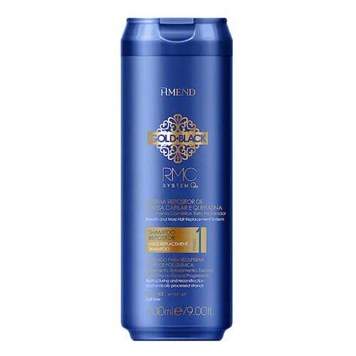 Шампунь Amend Capillary Mass and Keratin Repositioning Shampoo Gold Black RMC System Q+ в L’Occitane