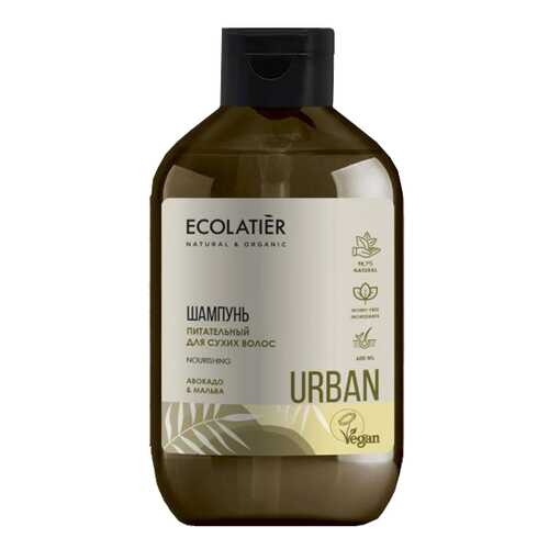 Шампунь Ecolatier Urban авокадо и мальва 600 мл в L’Occitane